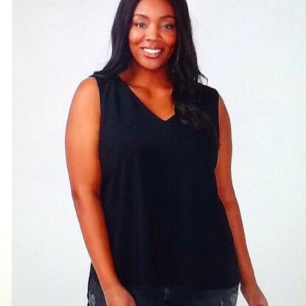 LAST CHANCE! Lane Bryant Black Sleeveless Tank Top